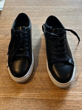 Women’s Black Leather Sneakers from Thursday Boot Company Size 8